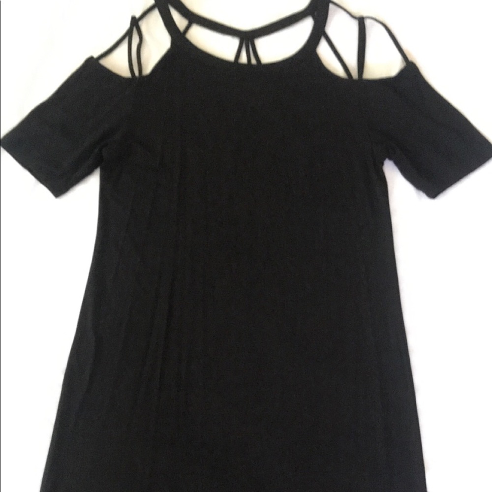 Black fabletics dress